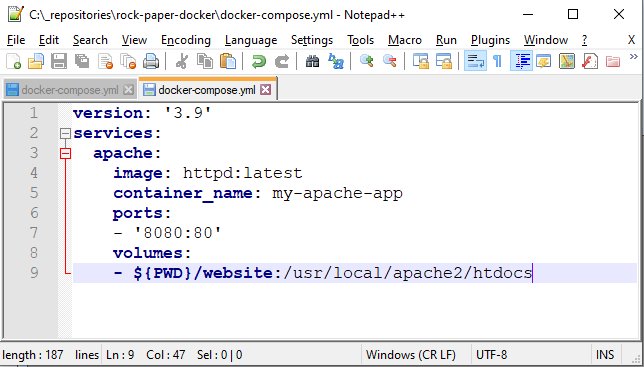 How To Use Docker compose With Apache Httpd Example