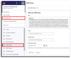 Quickly Generate, Add And Setup GitLab SSH Keys