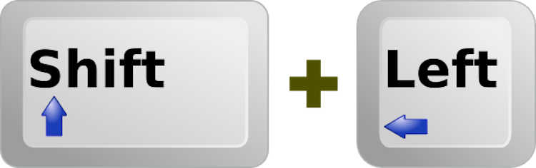 Left Shift. Ctrl Shift left. Left alt Shift. Shift left Shift right.