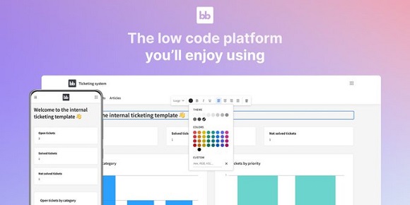 Meet Budibase, a low-code open-source web app builder with