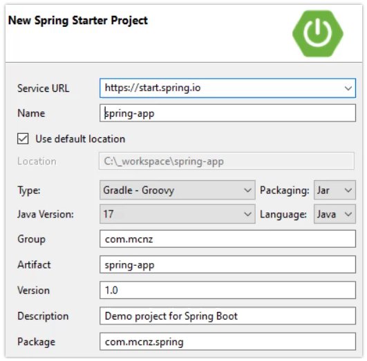 First Spring Boot App STS Starter